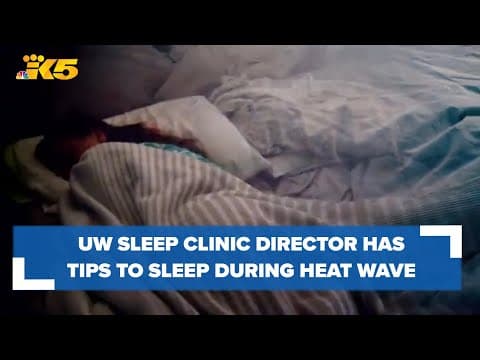 Why a hot shower could help you sleep during a heat wave