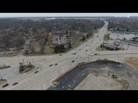 Traffic shift begins on Allisonville Road in Fishers