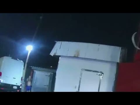 Body cam footage released of North Texas police unknowingly shooting at business owner