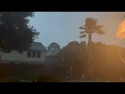 Storms push through Cinco Ranch in Katy, 5/31