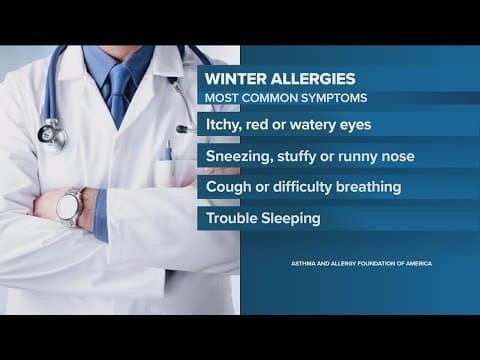 Artificial Christmas trees, candles, fireplaces | How to combat winter allergies