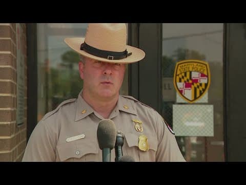 News Conference: Child killed in Maryland crash after Virginia Amber Alert