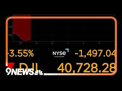 New tariffs rattle global markets, send stocks tumbling