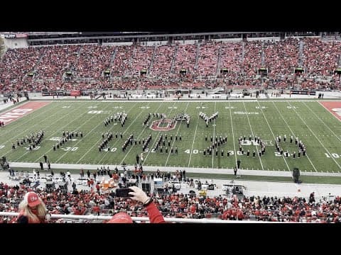 Ohio State Halftime Show: TBDBITL takes the audience on a trip to the zoo
