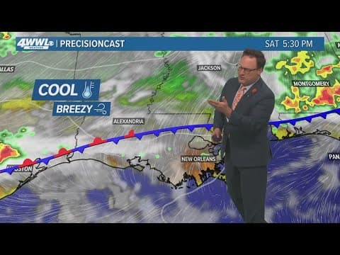 Weather: Dry Saturday, rainstorms Sunday and cold front ahead