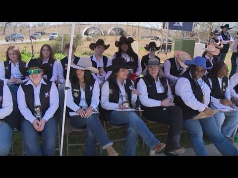 Rodeo trail riders head to Memorial Park ahead of Saturday's parade