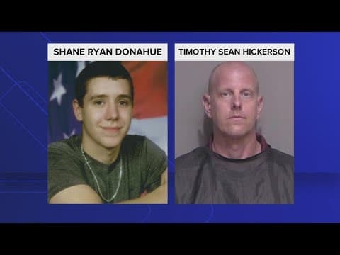 Shane Donahue was reported missing in 2010. 14 years later police arrested a man for his death but S