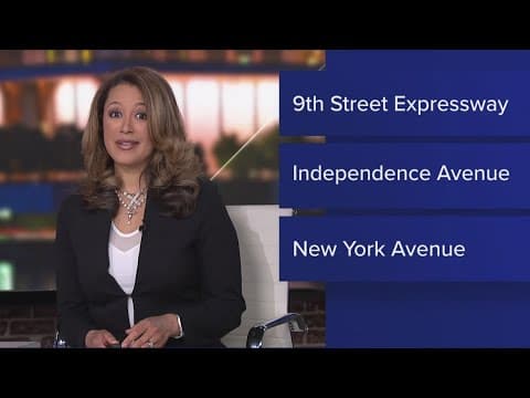 Road closures in DC for bridge and tunnel inspections