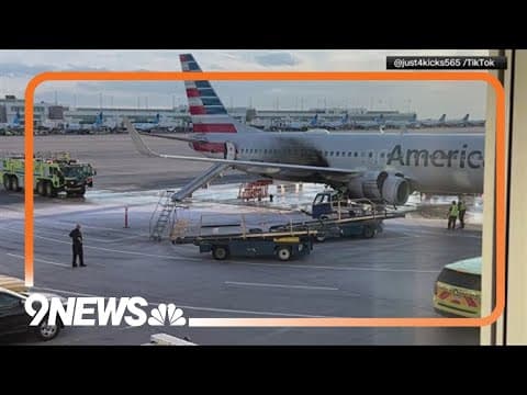 Passenger files lawsuit after engine fire forces plane evacuation at Denver airport