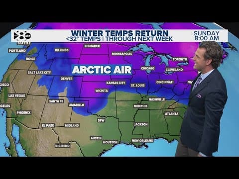DFW Weather: Artric cold could bring in some low temps