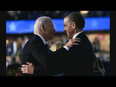 President Biden pardons son after pledging not to