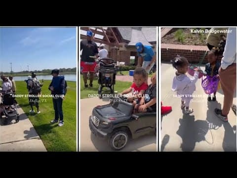 Stroller club for dads goes viral on social media