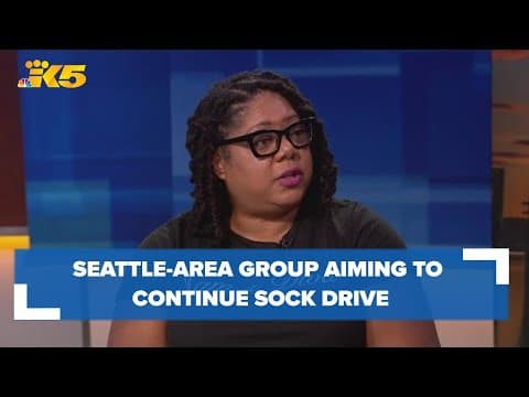Seattle-area group aiming to continue sock drive to gather 10,000 for unhoused community members