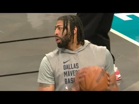 FULL VIDEO: Anthony Davis listed as active against the Nets, head coach Jason Kidd confirms