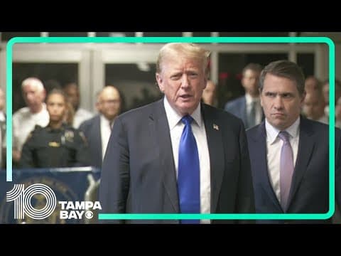 Donald Trump reacts to guilty verdict in hush money trial: 'I'm a very innocent man'