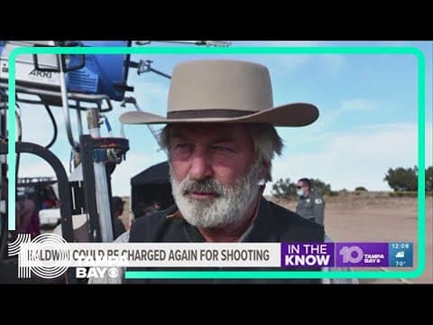 Alec Baldwin could be charged again in on-set "Rust" shooting