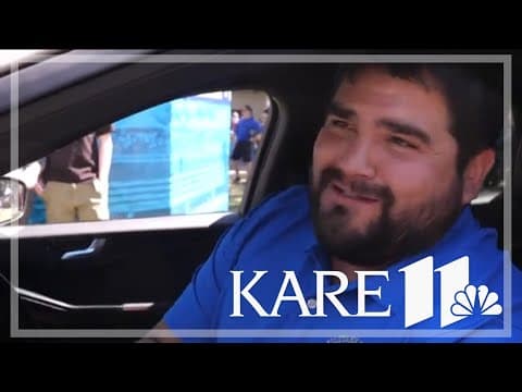 Veteran gifted car at Minnesota State Fair