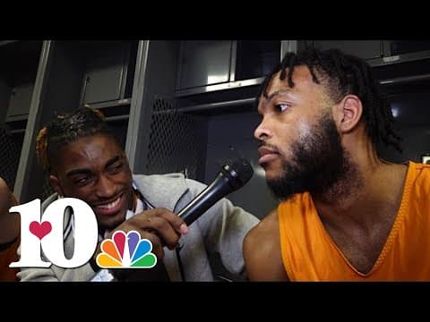 Vols guard Jahmai Mashack conducts hilarious interview with guard Josiah-Jordan James