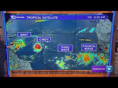 Tracking the Tropics: Tropical storms Bret, Cindy pose no threat to Florida