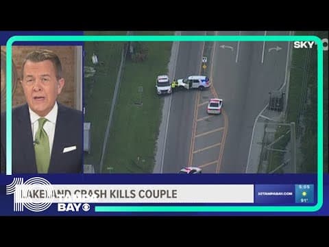 Police: 2 pedestrians killed in Lakeland crash