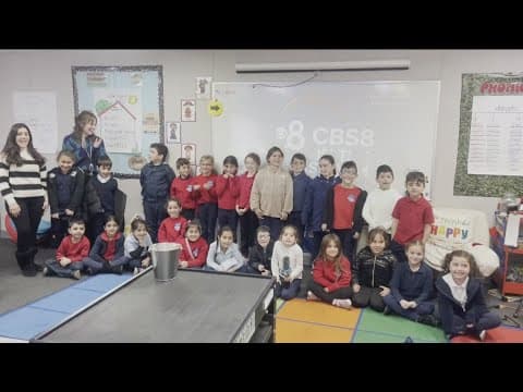 CBS 8 Weather School | Visiting Kidinnu Academy in El Cajon