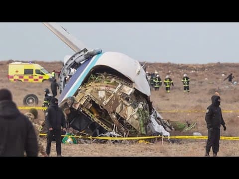Aviation experts say Russia's air defense fire likely caused Azerbaijan plane crash as nation mourns