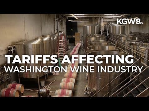 Trump tariffs on Canada impacting Washington state's wine industry
