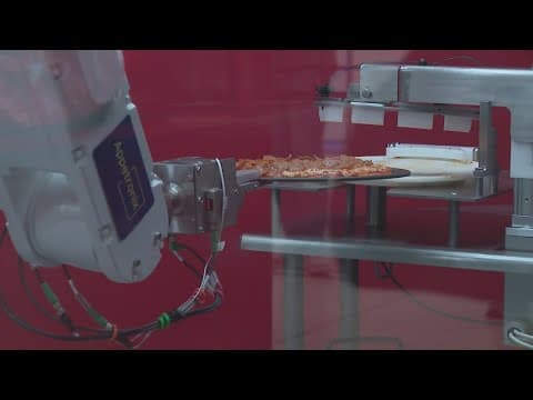 Fully automated Donatos Pizza vending machine opens at John Glenn Columbus