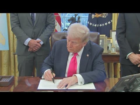 Trump to sign order designating English as official language of U.S.