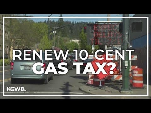 Portland leaders ask public to renew gasoline tax for street repairs