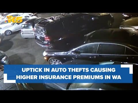 Uptick in car thefts in Washington driving higher insurance premiums