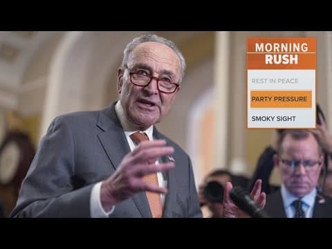 Chuck Schumer won't step down after voting yes on Republican spending bill