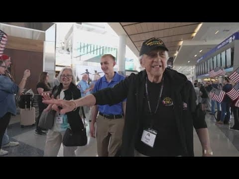 WWII veterans return to Normandy ahead of D-Day anniversary