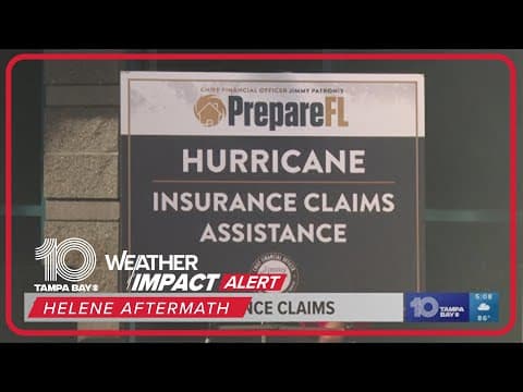 'Insurance Village' opens up to help residents with Helene insurance claims