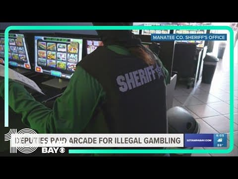 Manatee County deputies raid arcade after accusations of illegal gambling