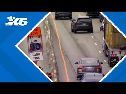 Northbound I-5 completely closed through downtown Seattle this weekend