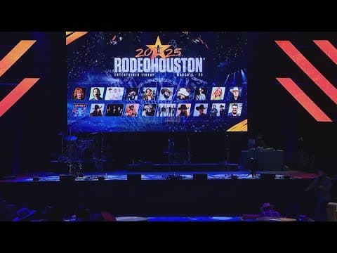 RodeoHouston entertainment lineup is out! Here's the full list of 2025 performers