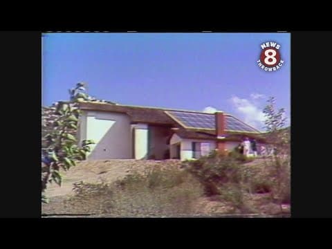 Solar house in Spring Valley, California in 1976