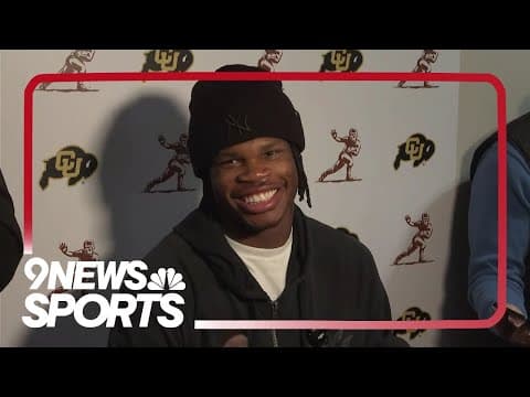 Travis Hunter speaks ahead of Heisman Trophy ceremony