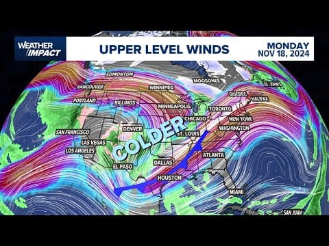 When is the first real cold front coming? Chief Meteorologist David Paul has the answer