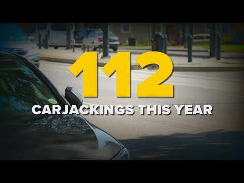 Carjacking Wednesday in front of crowded coffee shop