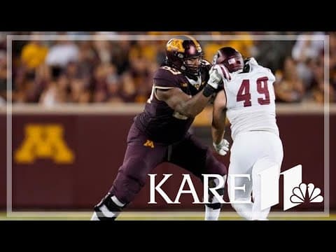 Aireontae Ersery anchors Gophers' offensive line