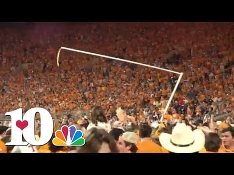 One year later, where's the Neyland Stadium goalpost?