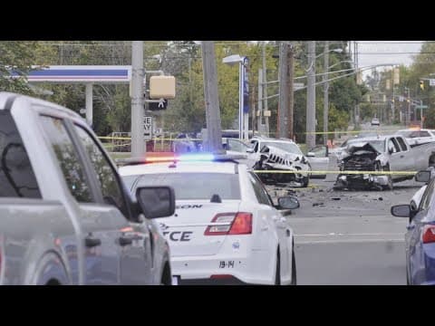 Police chase ends in crash in Anderson