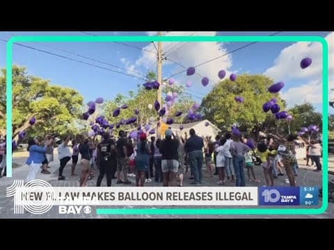 DeSantis signs bill banning balloon releases
