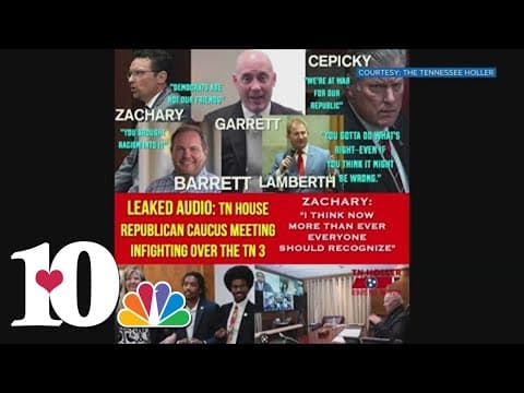TN Republicans say Democrat lawmakers 'destroy the republic' after expulsion votes in leaked audio