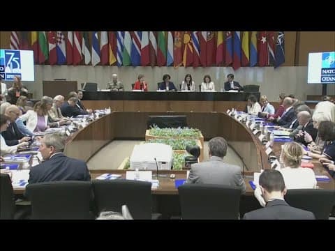 President Biden hosts world leaders at the 75th NATO summit