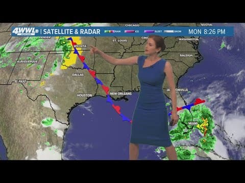 New Orleans Weather: Humidity creeps up, and spotty rain returns later this week
