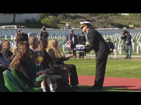 Sailor killed during Pearl Harbor attack finally laid to rest in San Diego