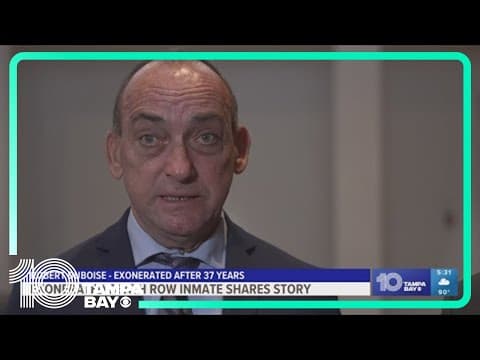 Tampa man exonerated after 37 years in prison discusses program that helped prove his innocence